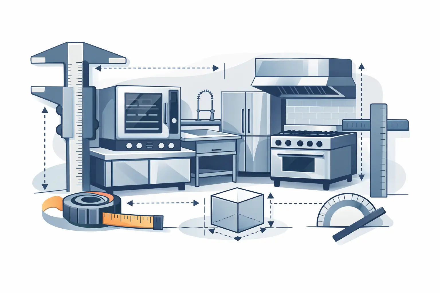 Commercial Kitchen Equipment Dimensions