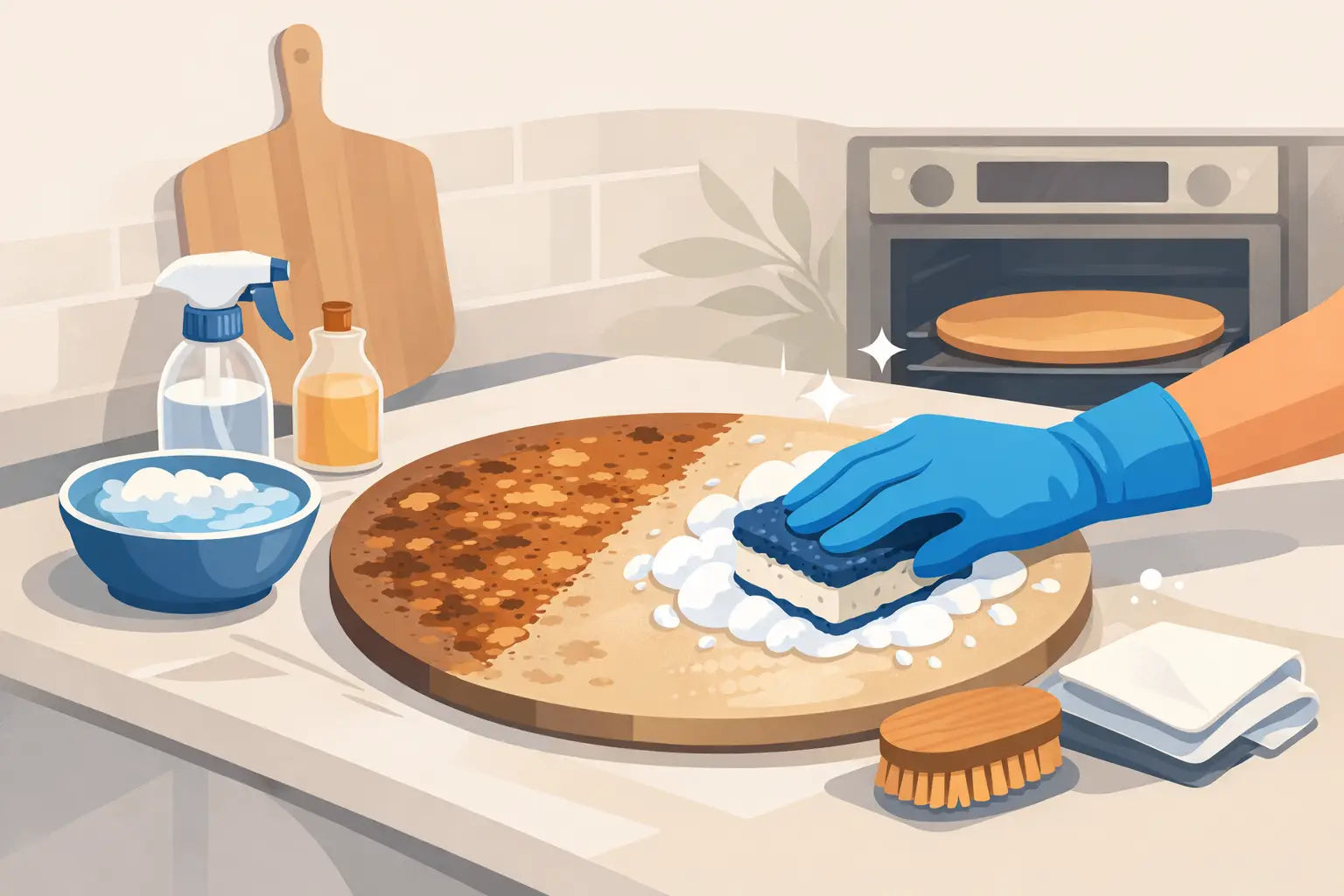How to Clean Pizza Stone the Right Way