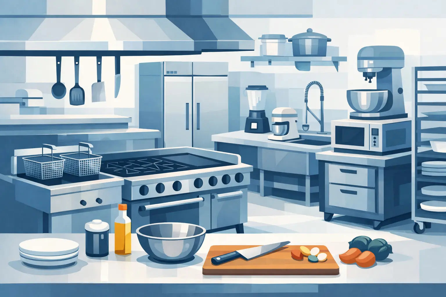 Commercial Kitchen Equipment List for Pros