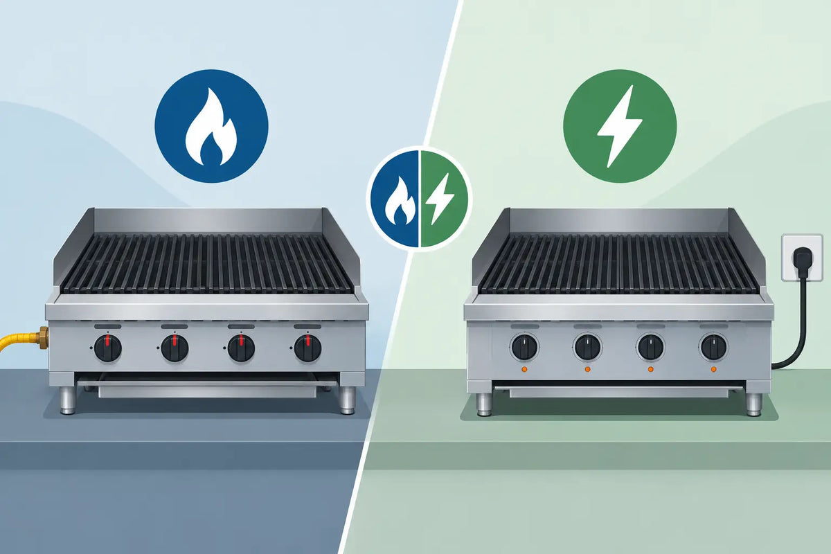 Gas Versus Electric Charbroiler: Which Fits?