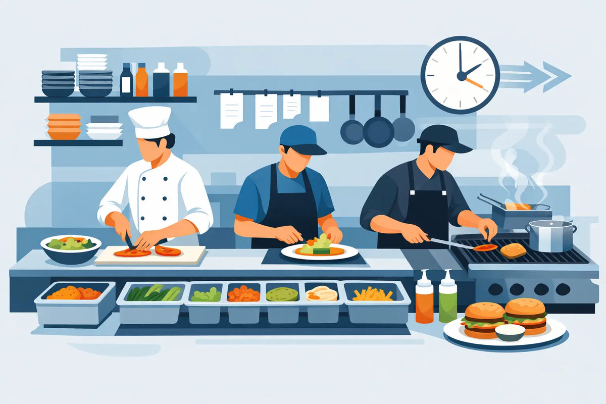 How to Organize a Prep Line for Faster Service