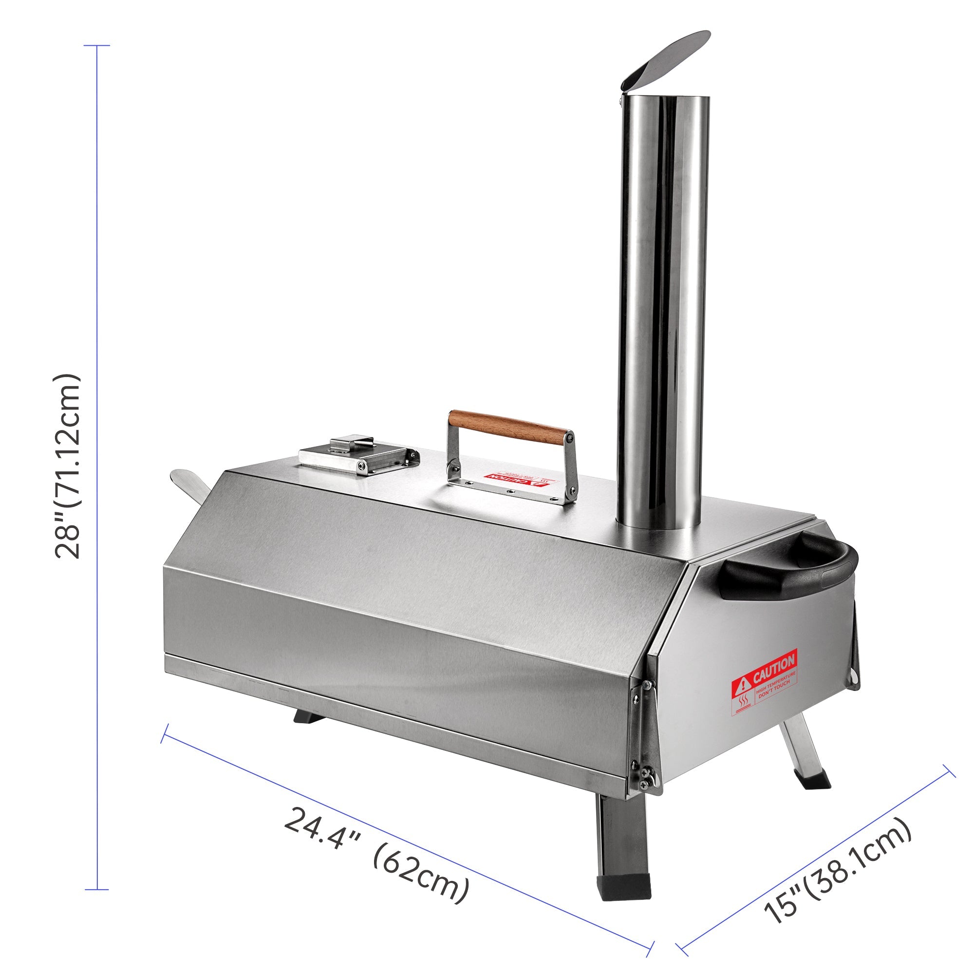 Outdoor Portable Wood Fired Pizza Oven