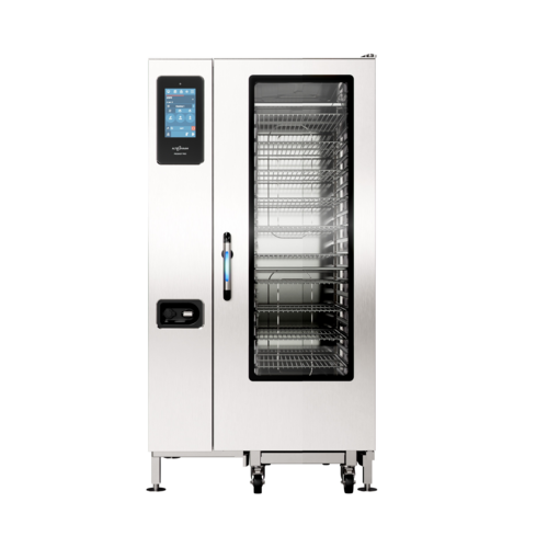 Alto-Shaam 20-10E CLASSIC Prodigi Classic Combi Oven Steamer Electric Boiler Free Floor Model with Roll In Cart