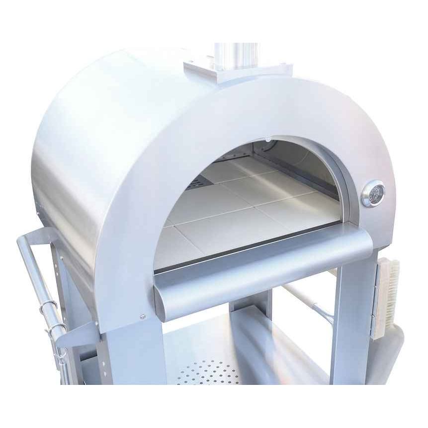 Kokomo Wood Fired Pizza Oven – 32” Stainless Steel, Freestanding or Built-In Options