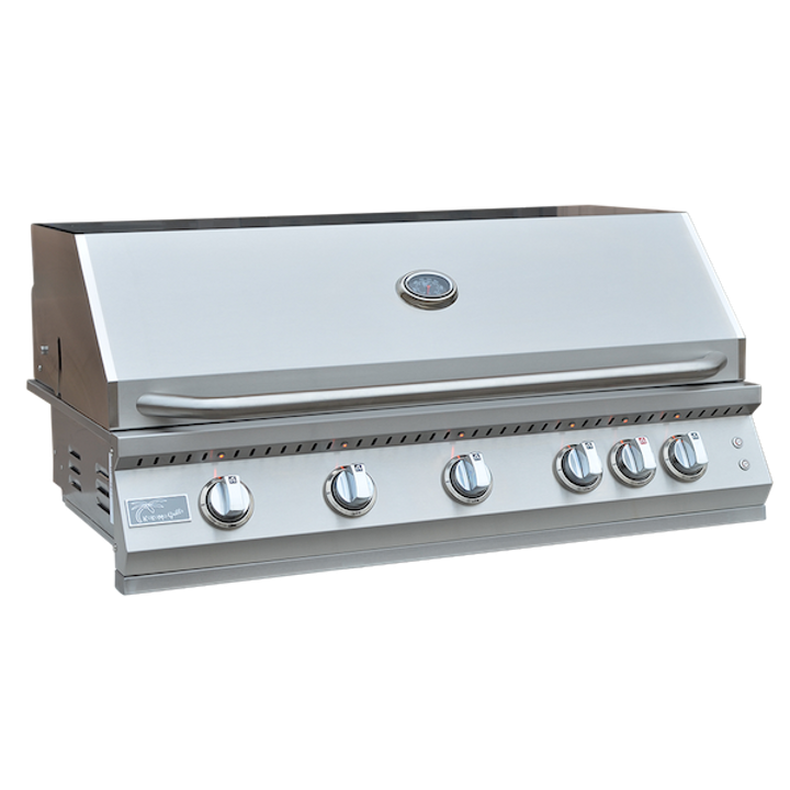 KoKoMo 40” Built-In Gas Grill with 5 Burners and Back Burner