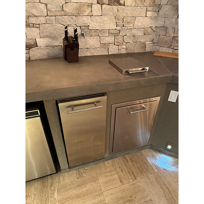 KoKoMo Luxury Outdoor Kitchen BBQ Island - Custom Built Premium Cooking Station for Your Backyard