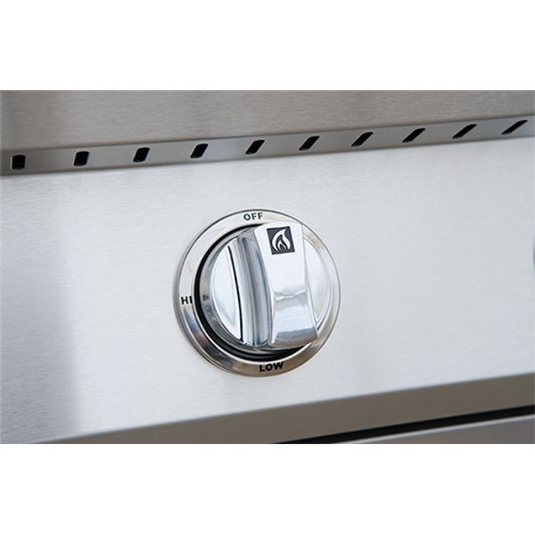 KoKoMo 26” BBQ Grill with 3-Burner Stainless Steel Cart – Freestanding