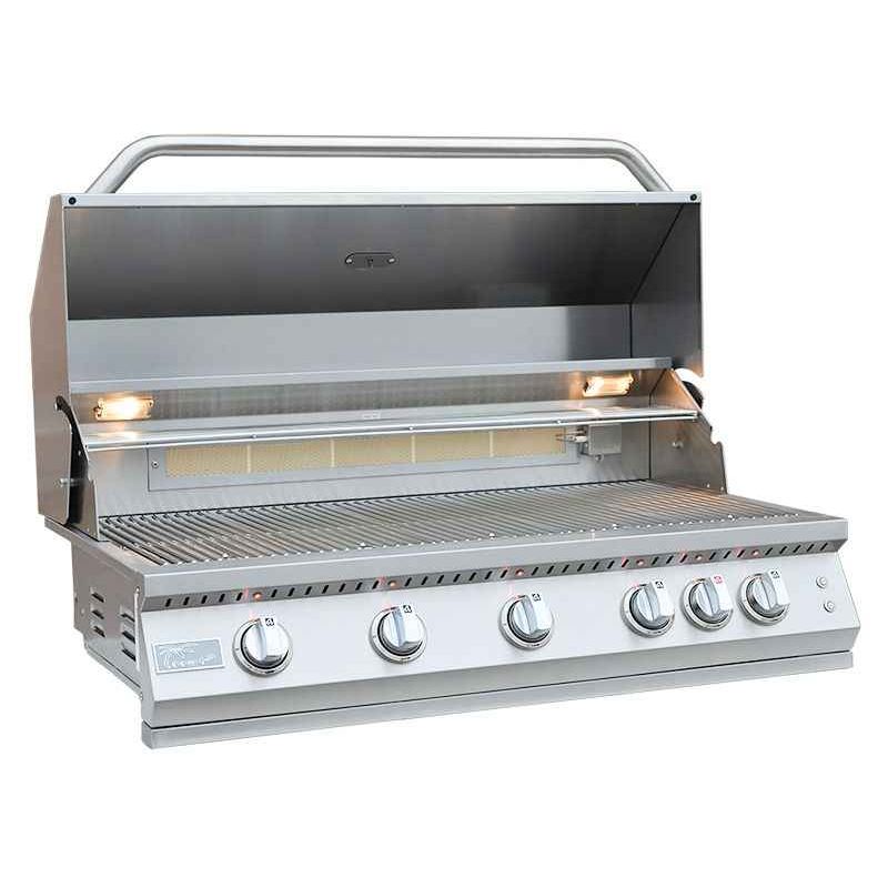 KoKoMo 40” Built-In Gas Grill with 5 Burners and Back Burner