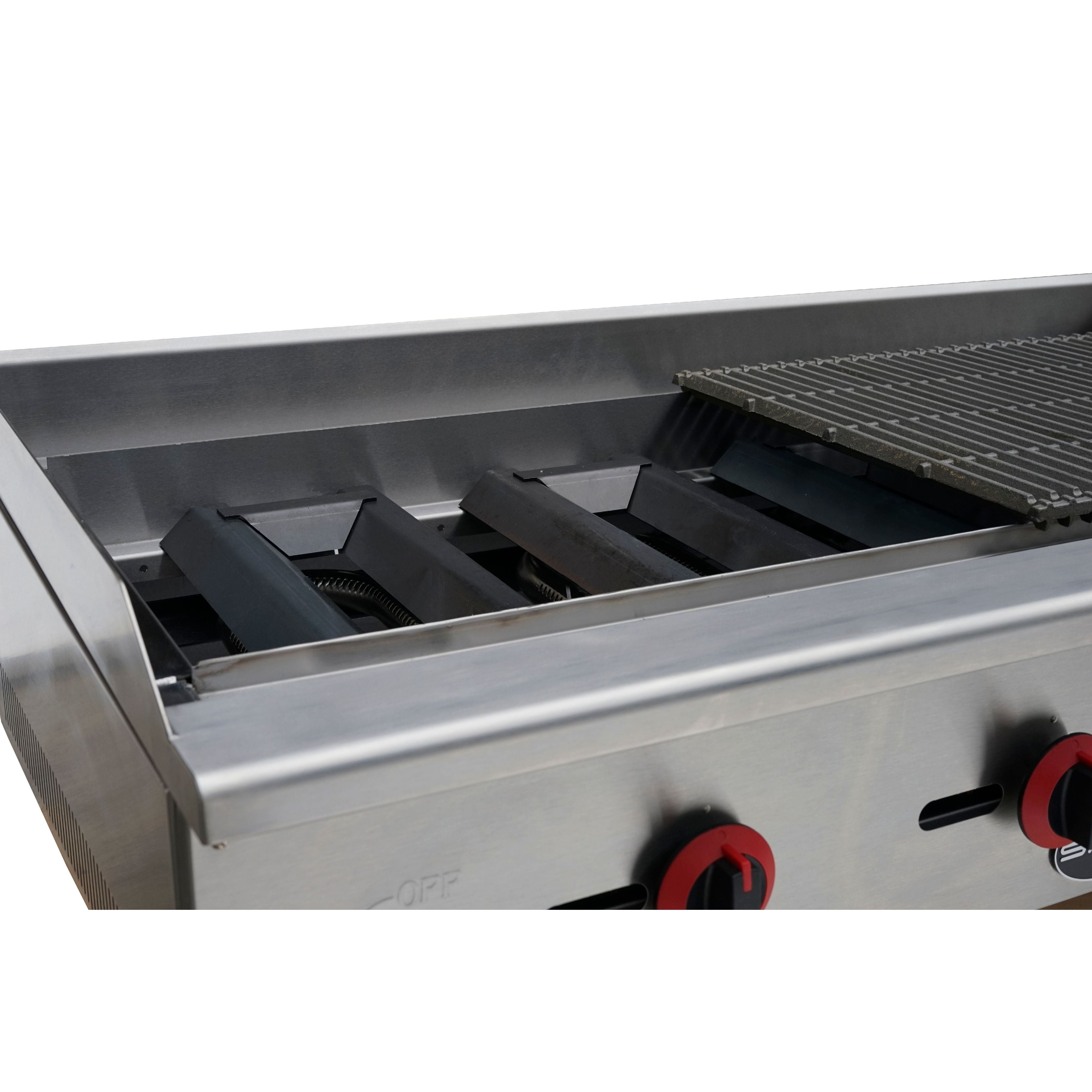 Heavy Duty Commercial Stainless Steel 48" Gas Charbroiler
