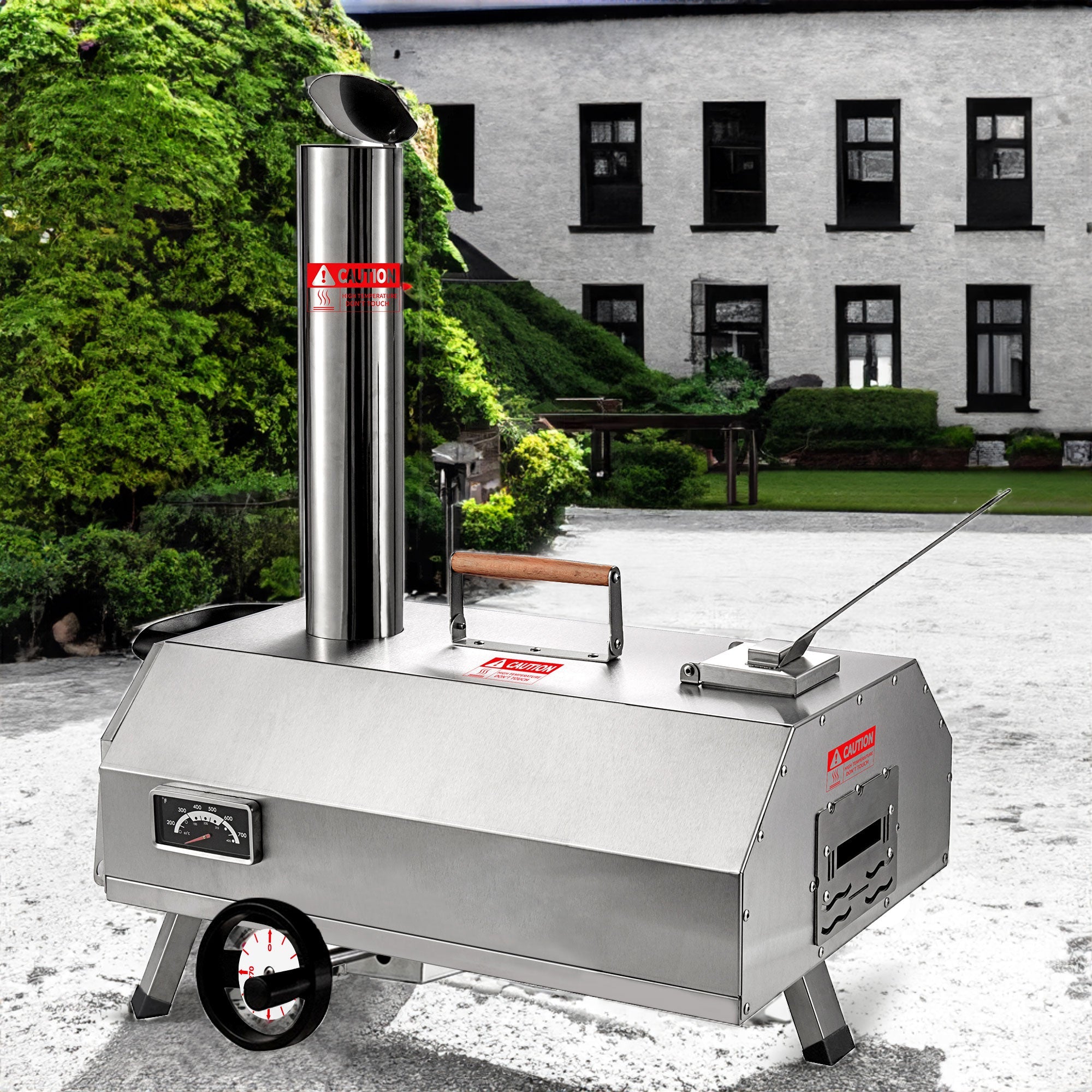 Outdoor Portable Wood Fired Pizza Oven