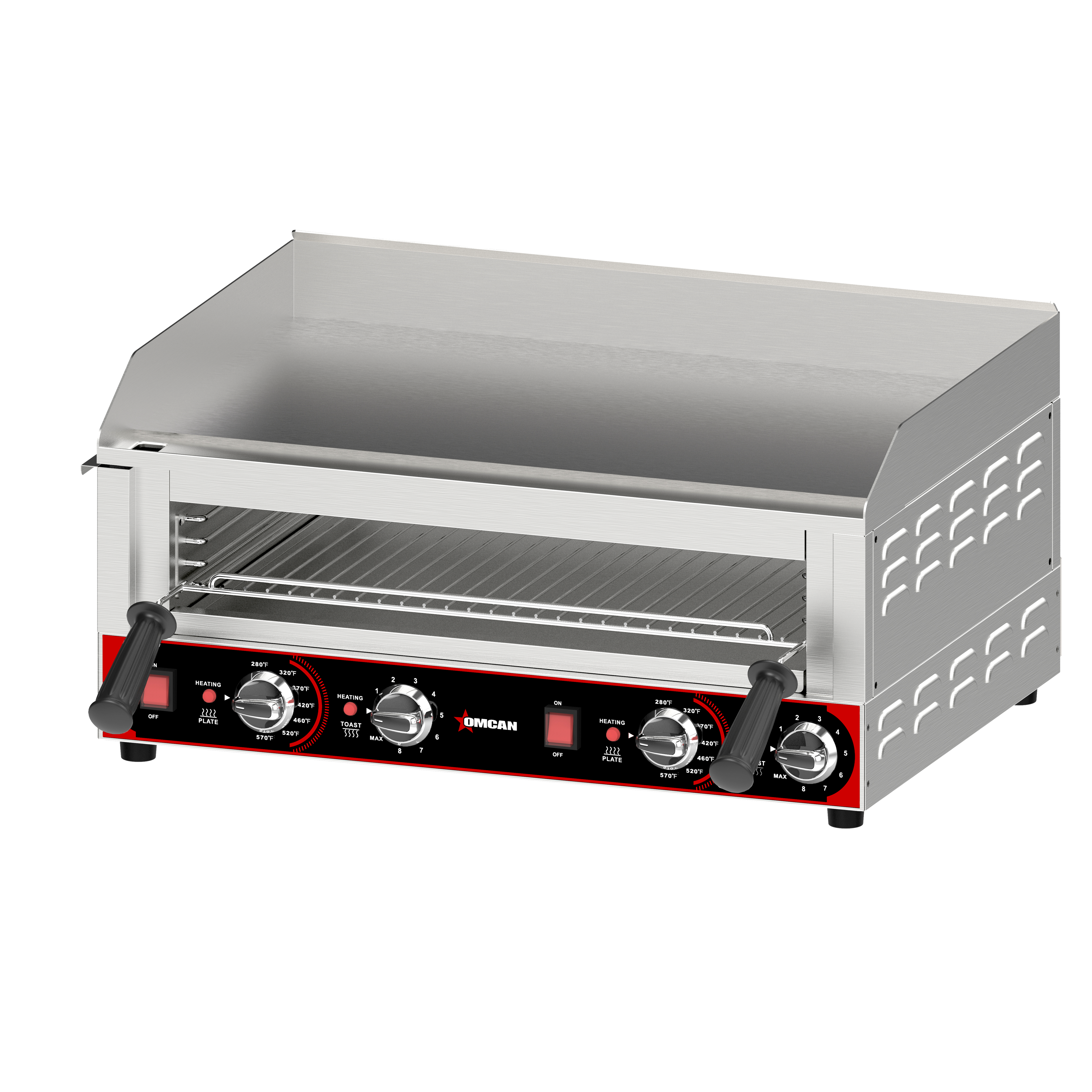 Elite Series Combination Griddle with Toaster Chamber