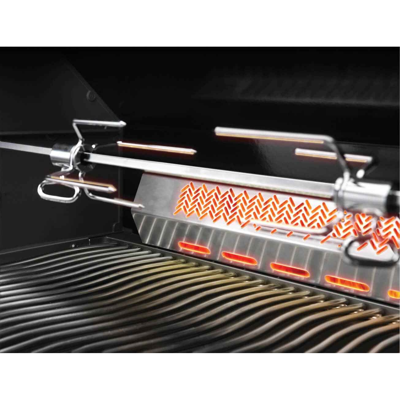 Patio Elegance Gas Grill with Infrared Rear Burner - Built-in Prestige PRO™ 665