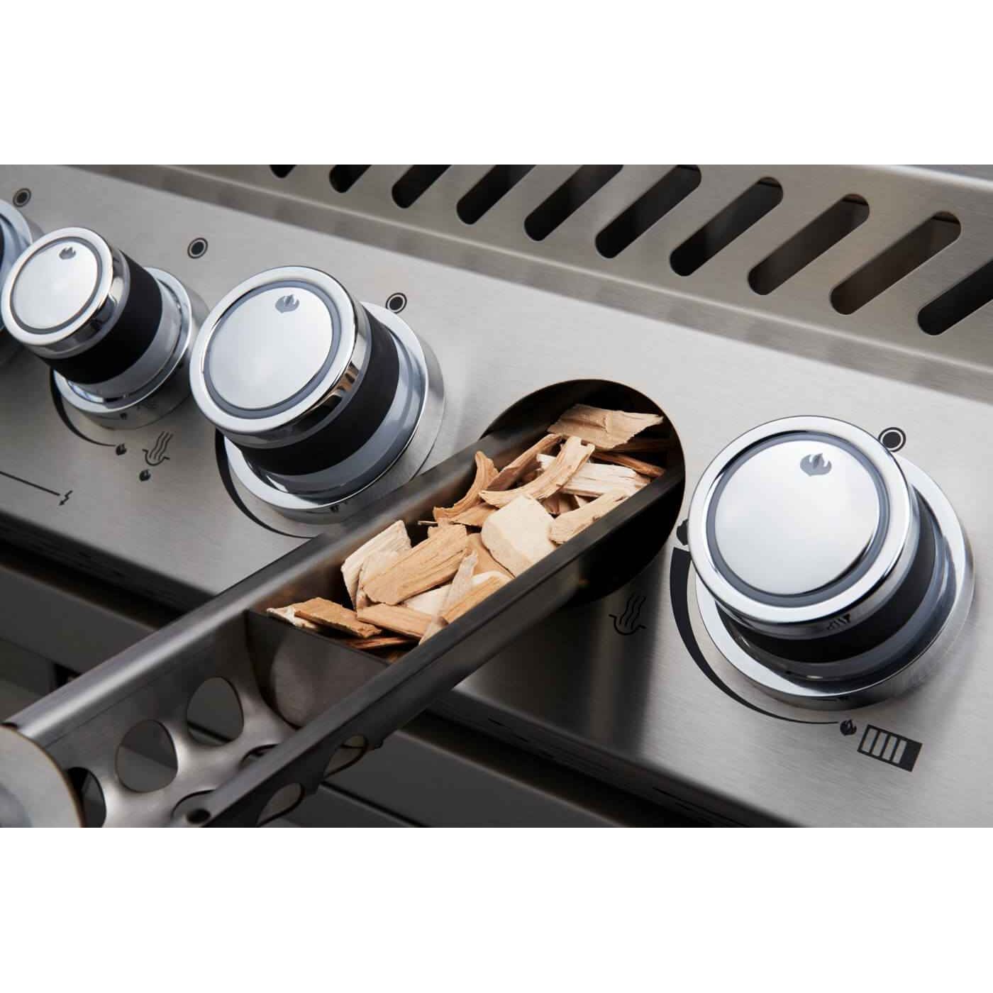 Patio Elegance Gas Grill with Infrared Rear Burner - Built-in Prestige PRO™ 665