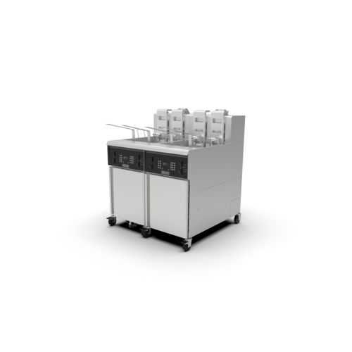 Giles Enterprises GBF-80/80G Fryer, Gas, Multiple Battery