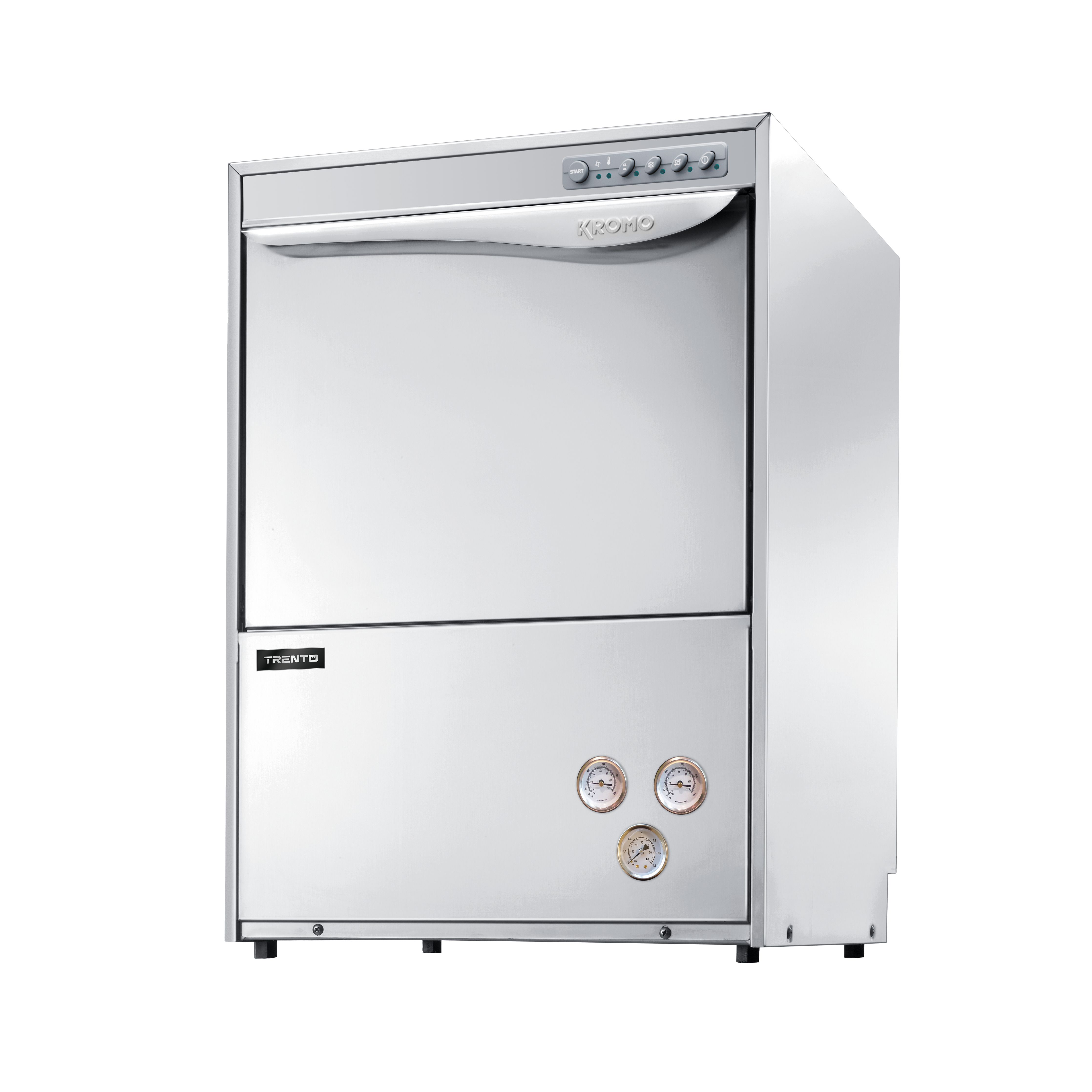 Kromo Dupla-50-USA High-Temperature Undercounter Dishwasher | Trento – 220-240 W, 1 Ph, 7.09 kW