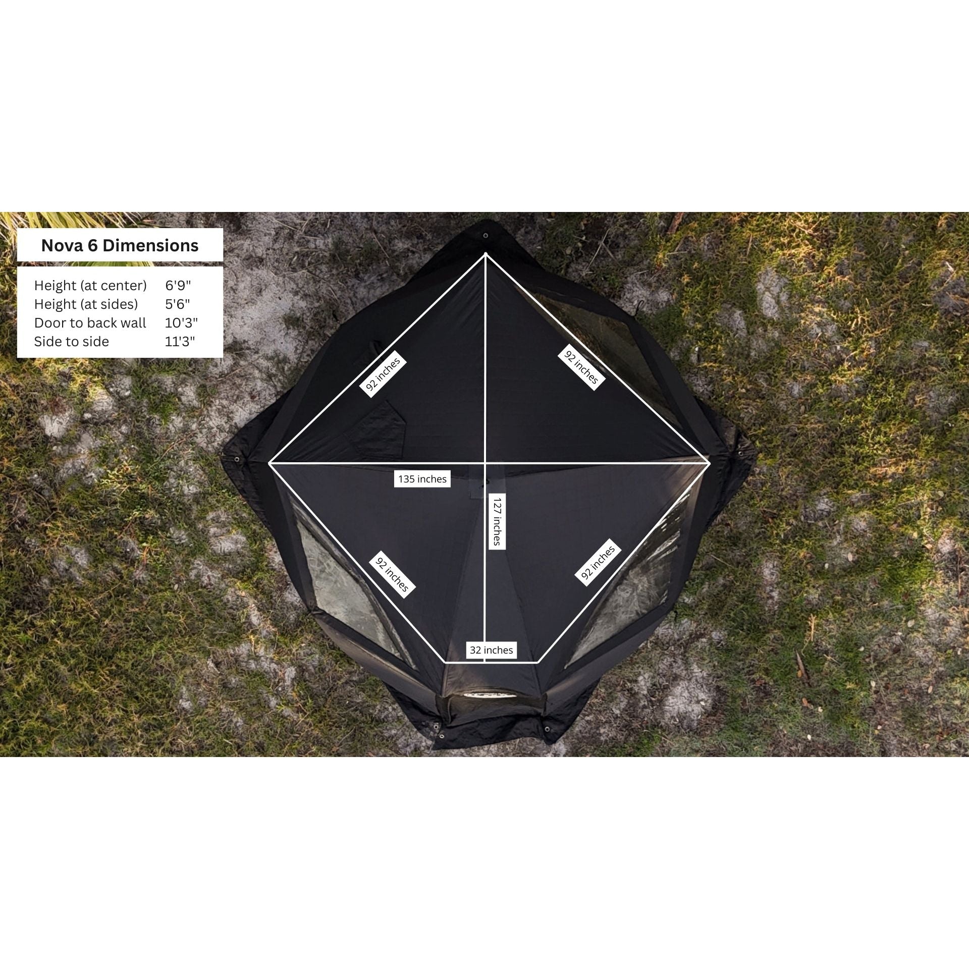 Nova 6 Sauna Tent Stove