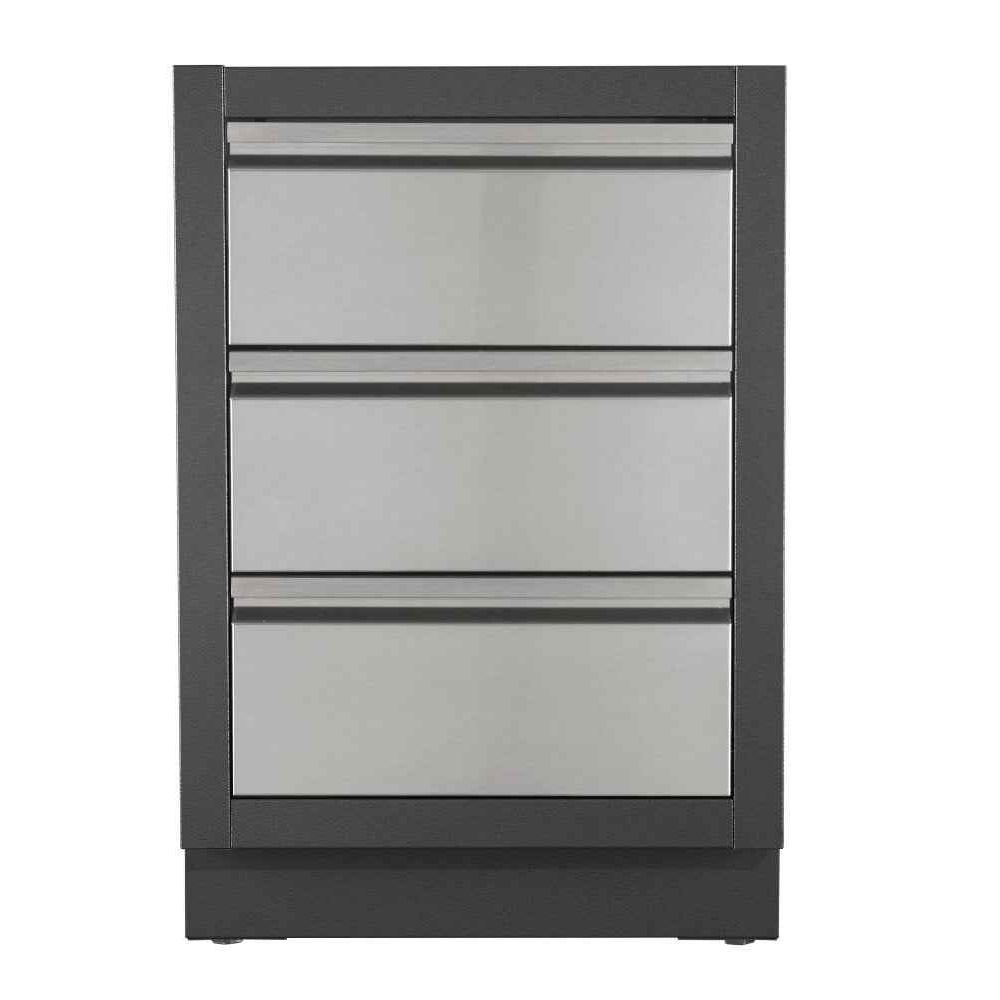 Patio Outdoor Kitchen Gas Grill - Patio Elegance OASIS™ 100 with Built-in 500 Series 32" Grill