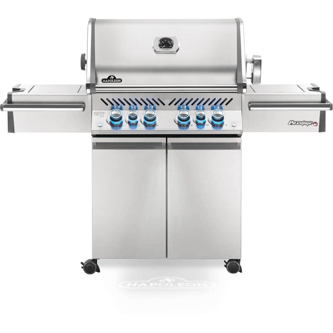 Patio Elegance Grill Prestige PRO 500 RSIB Gas Grill with Infrared Side and Rear Burners