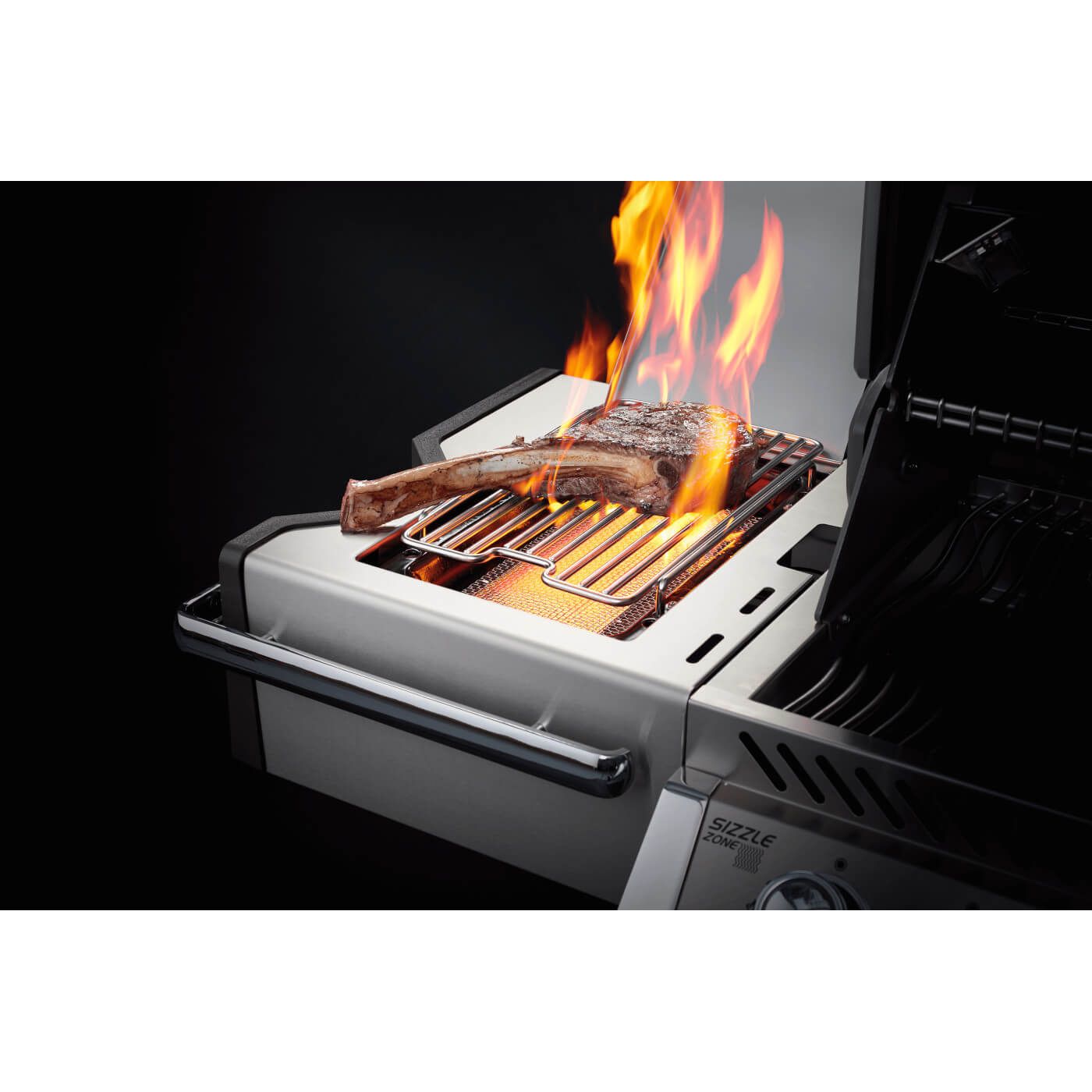 Patio Elegance Grill Prestige PRO 500 RSIB Gas Grill with Infrared Side and Rear Burners