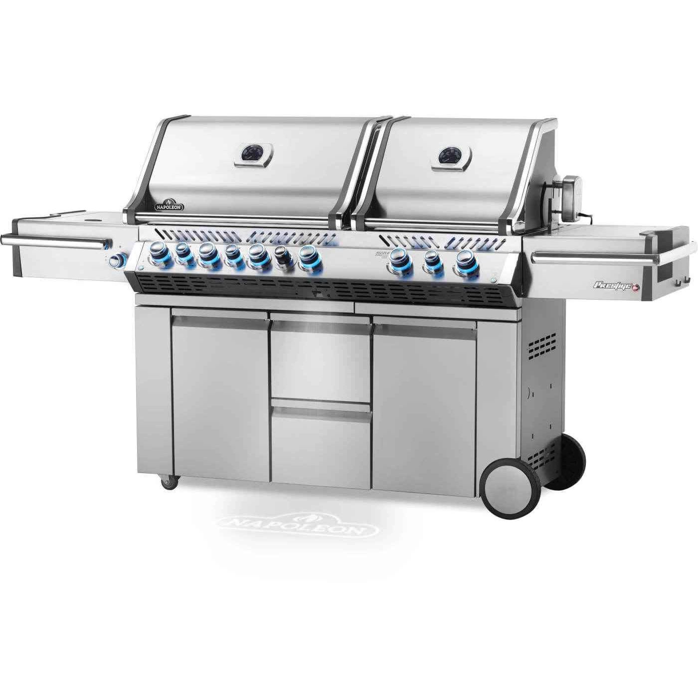 Patio Elegance Gas Grill Prestige PRO 825 RSBI with Power Side Burner and Infrared Features