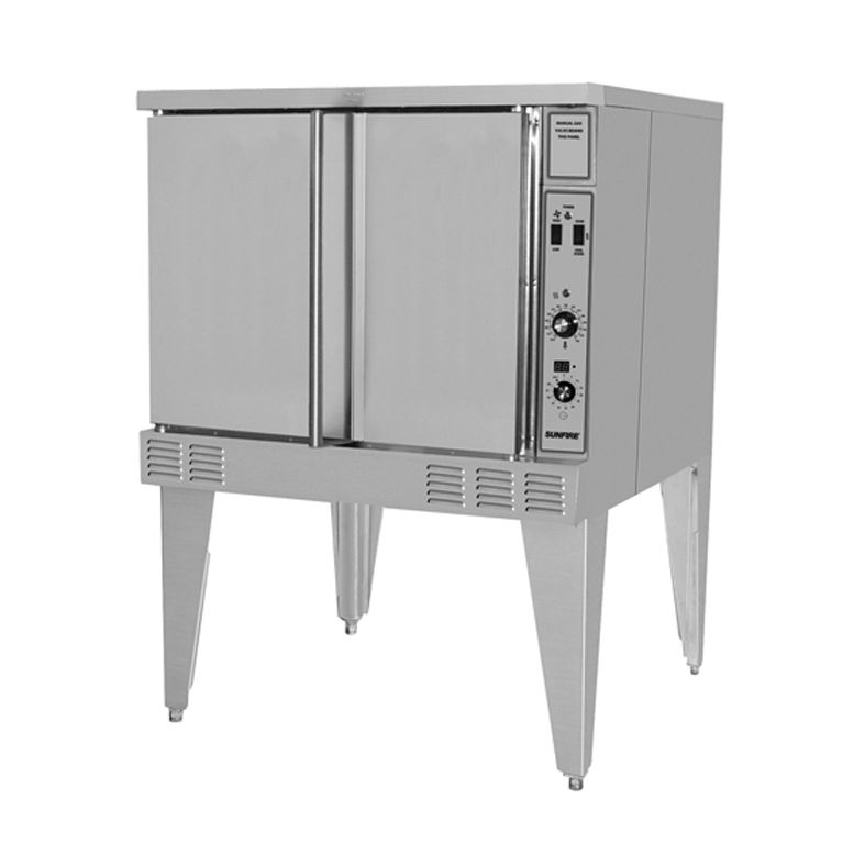 1 Deck Gas Convection Oven Standard Depth Garland SCO-GS-10S
