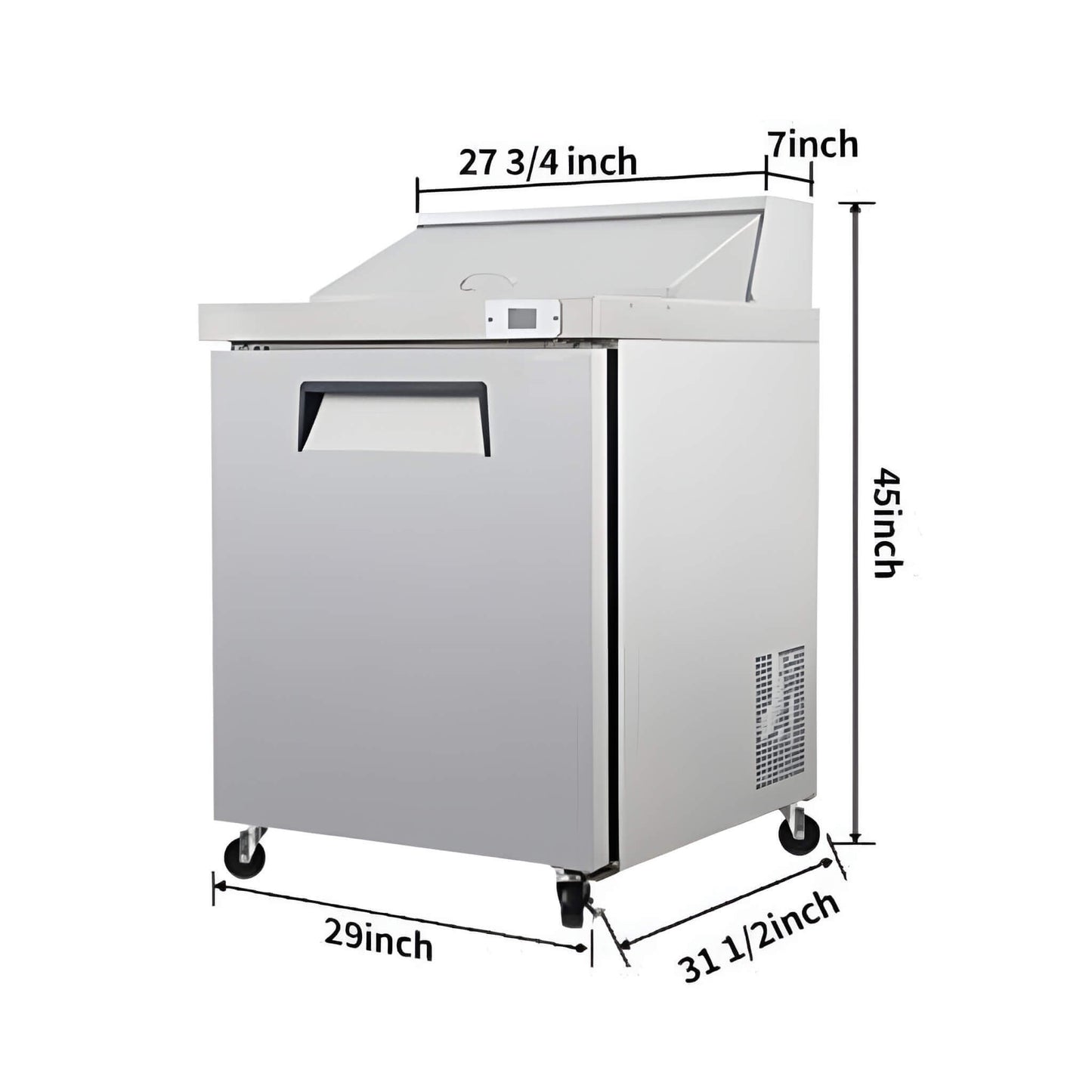 Sandwich & Salad Prep Table Commercial Refrigerator