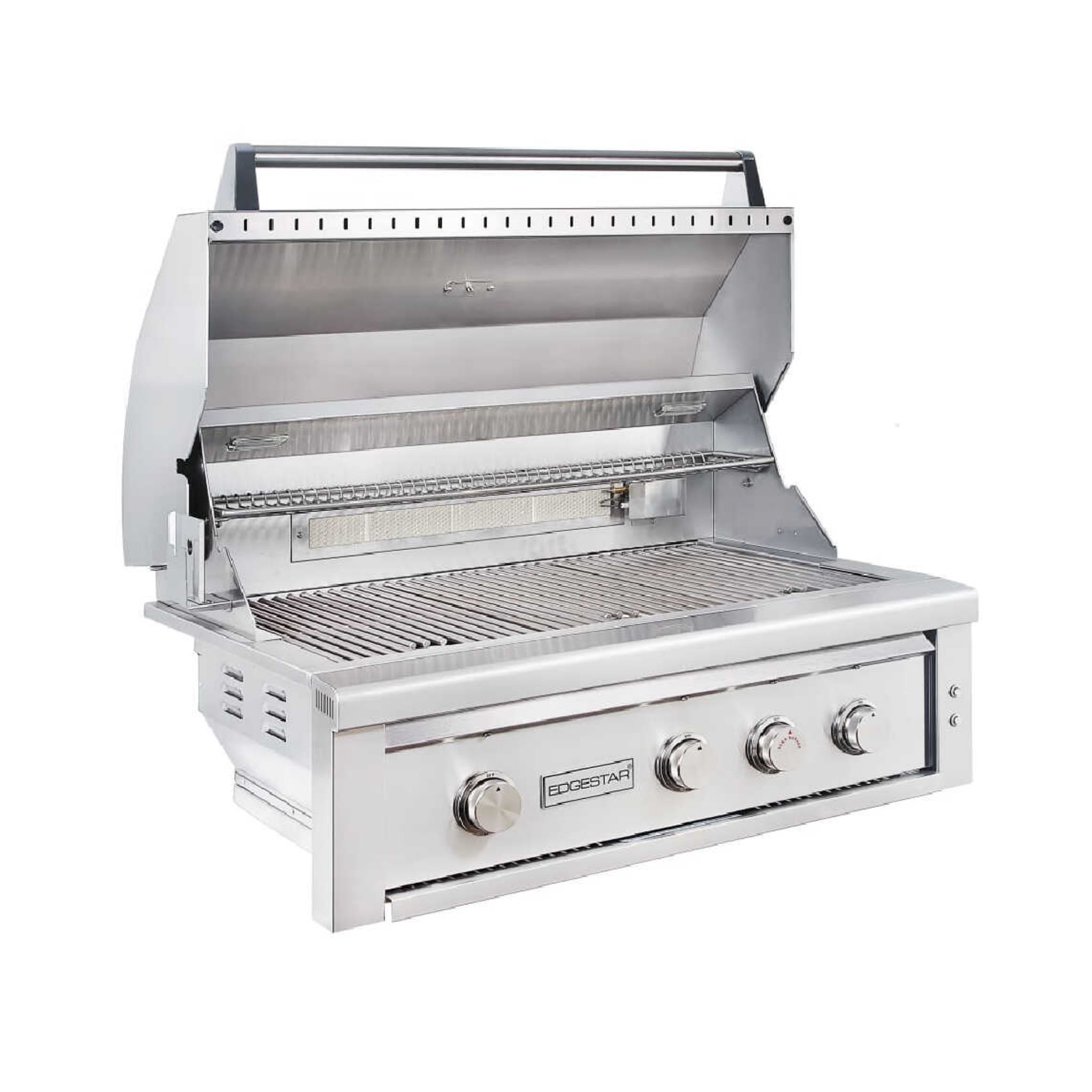 Built-In Grill With Insulated Jacket And Double Access Doors