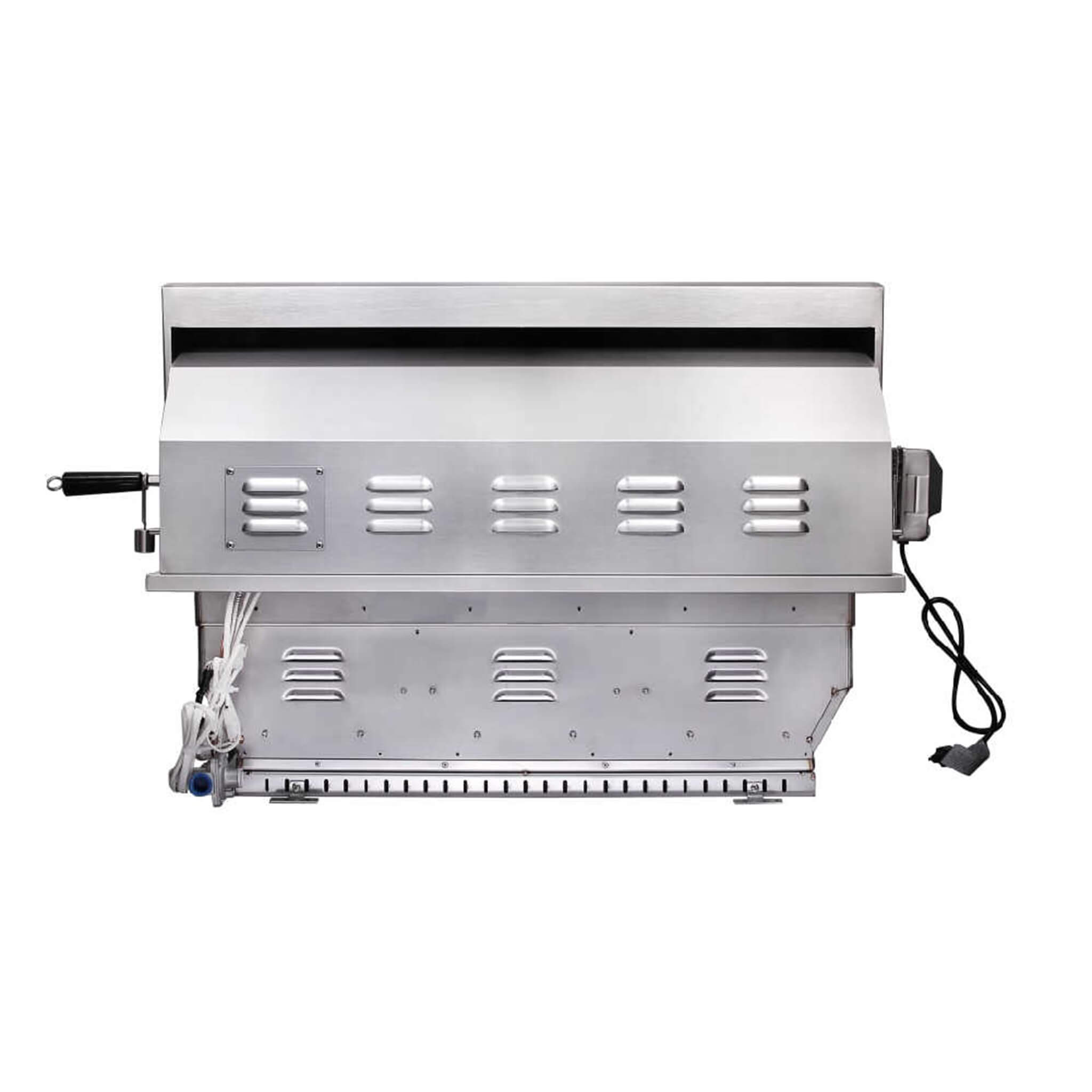 Grill With Rotisserie And LED Lighting