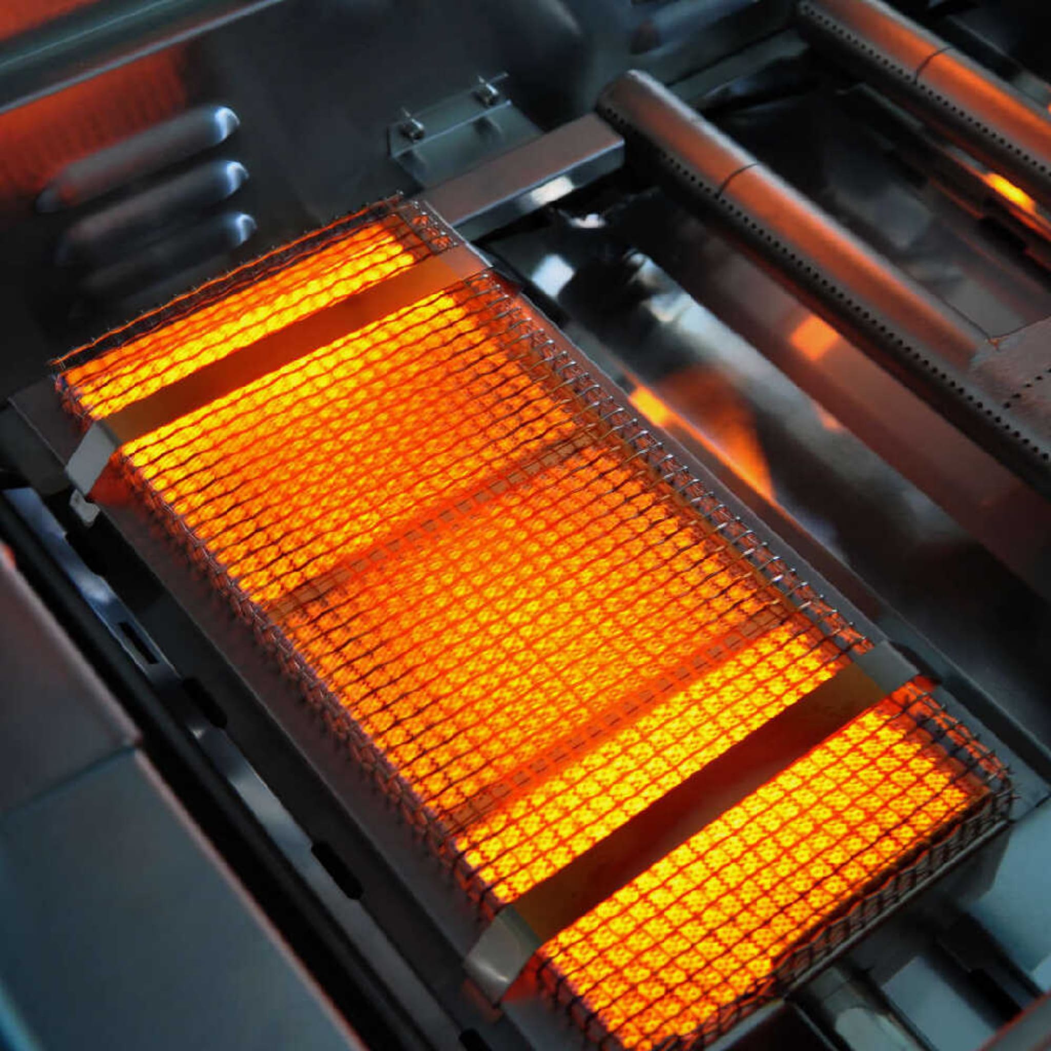 Freestanding LED Lighting Grill And Cart