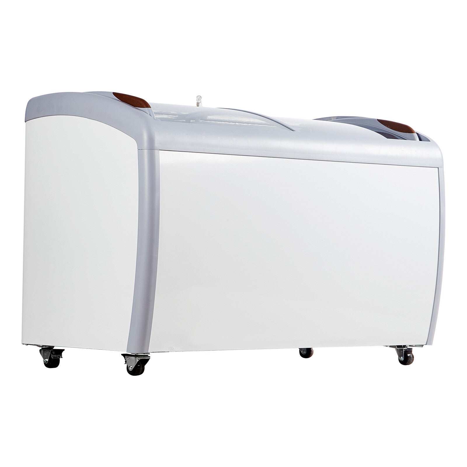 50" Commercial Ice Cream Display Case Gelato Freezer Glass Cabinet 12.8 Cu.Ft