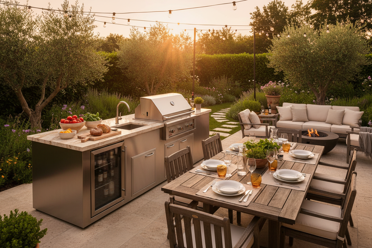 Outdoor kitchen