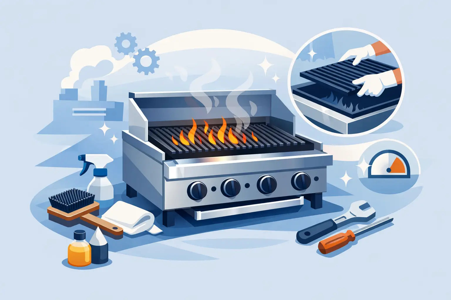 How to Maintain a Charbroiler for Peak Performance