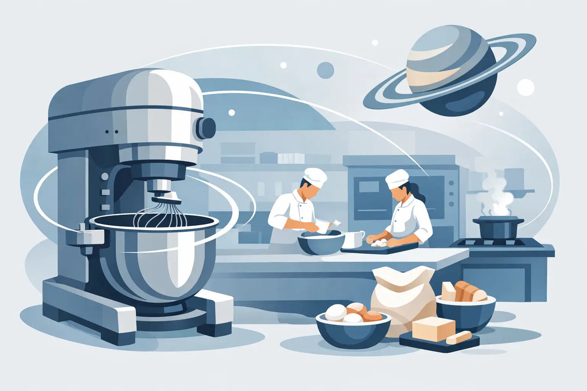 Planetary Spiral Mixers for Commercial Kitchens