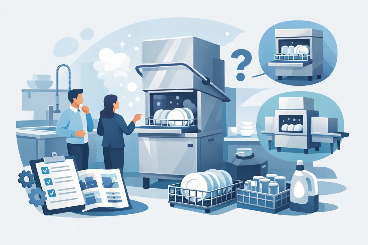 How to Choose a Commercial Dishwasher for Service