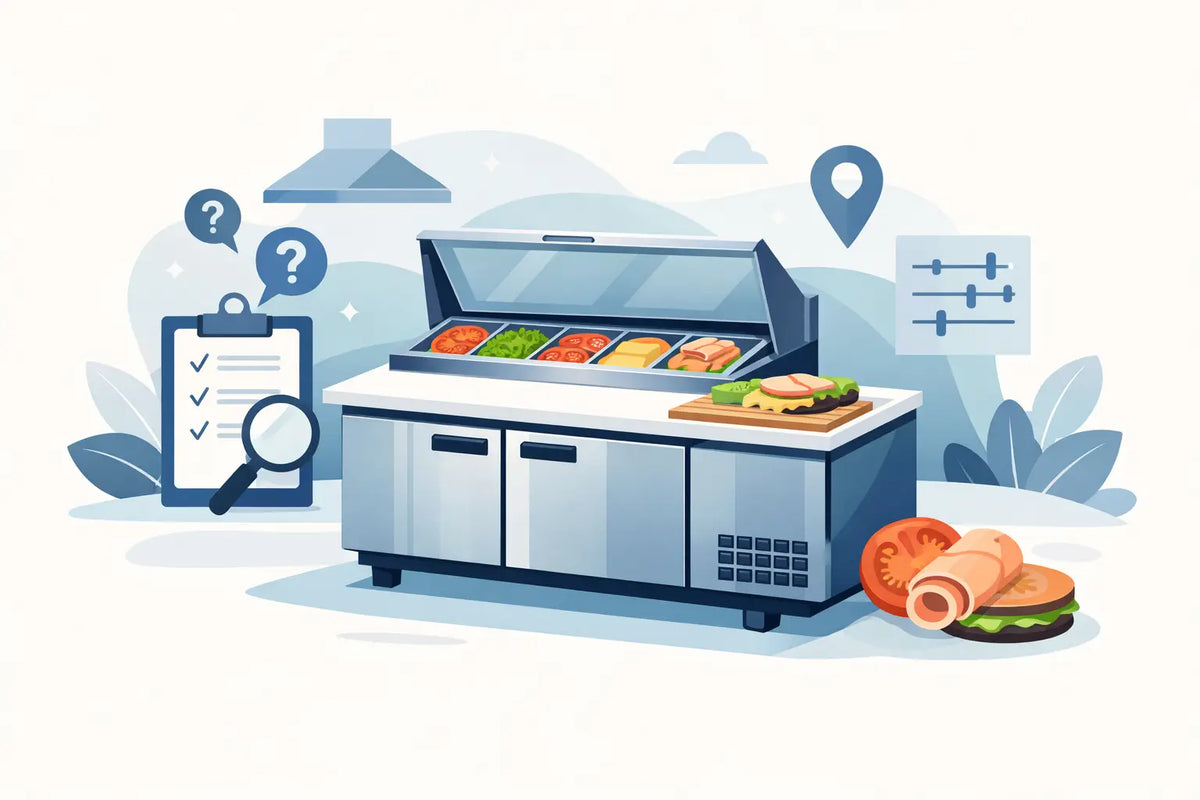 How to Choose a Sandwich Prep Table