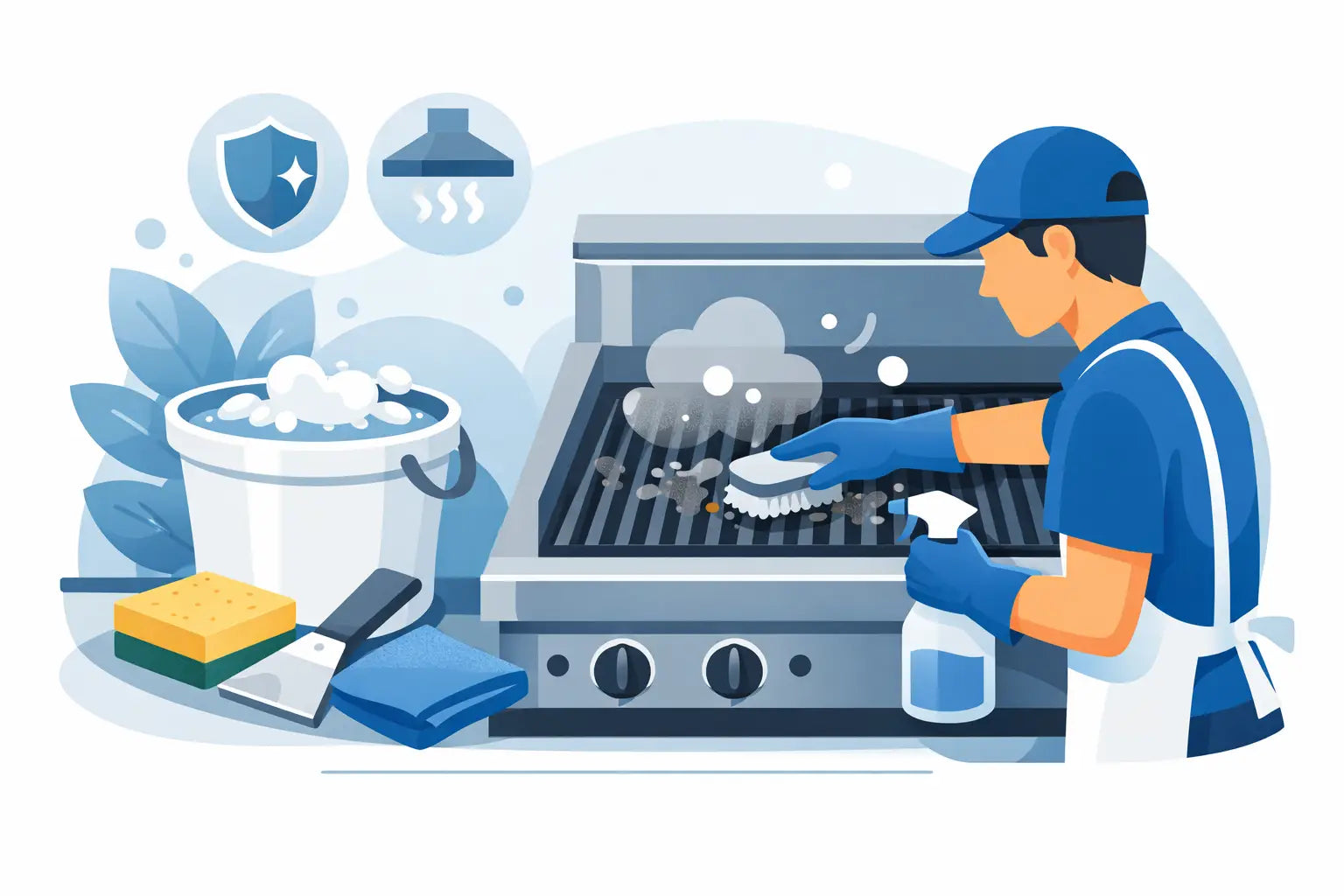 How to Clean Charbroilers Safely