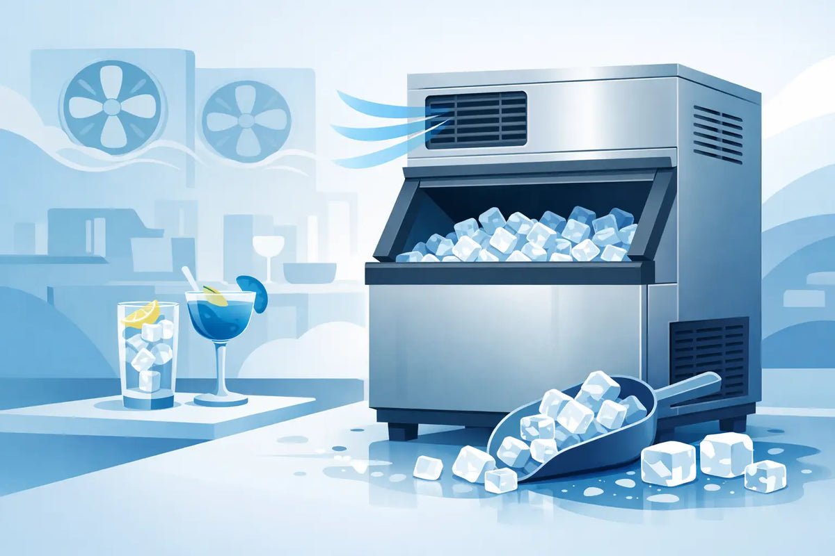 Air Cooled Icemakers for Demanding Service