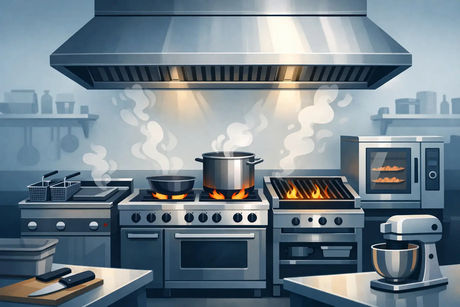 What Commercial Kitchen Equipment Requires a Hood?