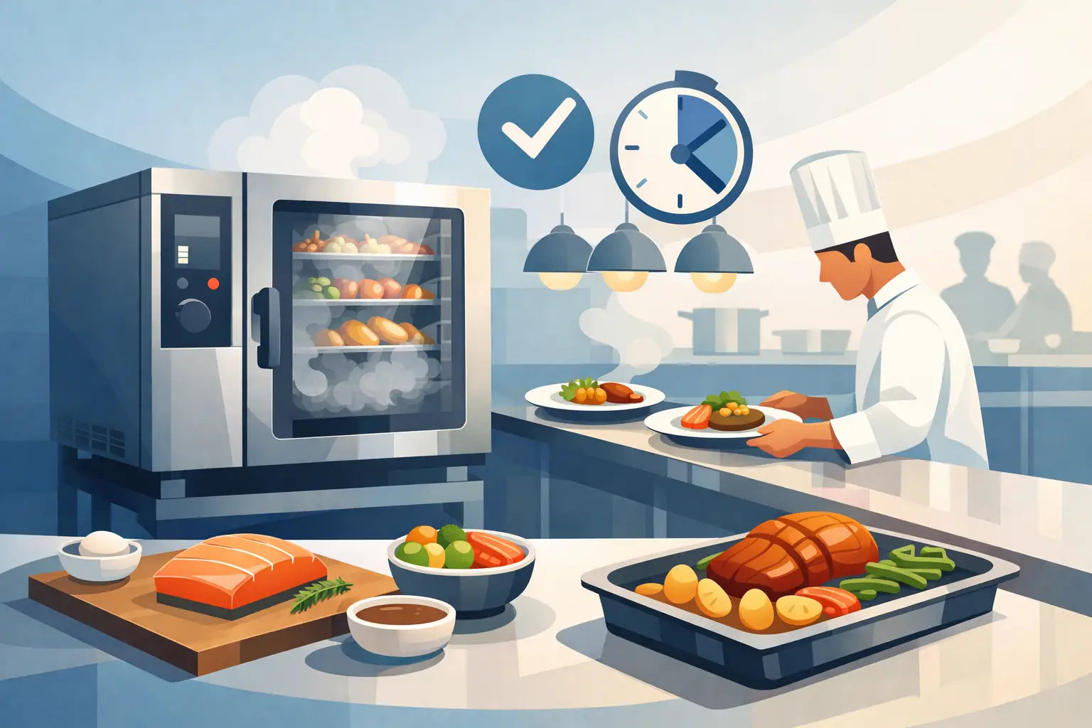 Combi Oven Cooking for Consistent Service