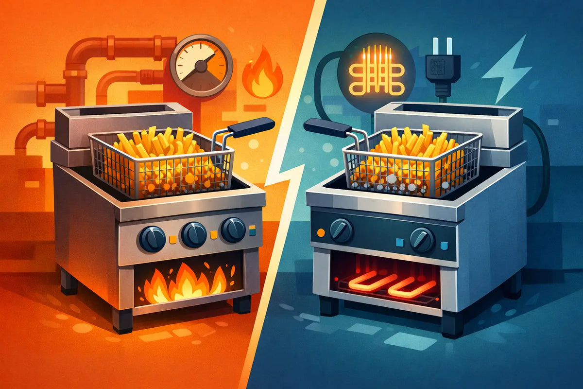 Gas Electric Fryers: Which Heat Fits Your Line?