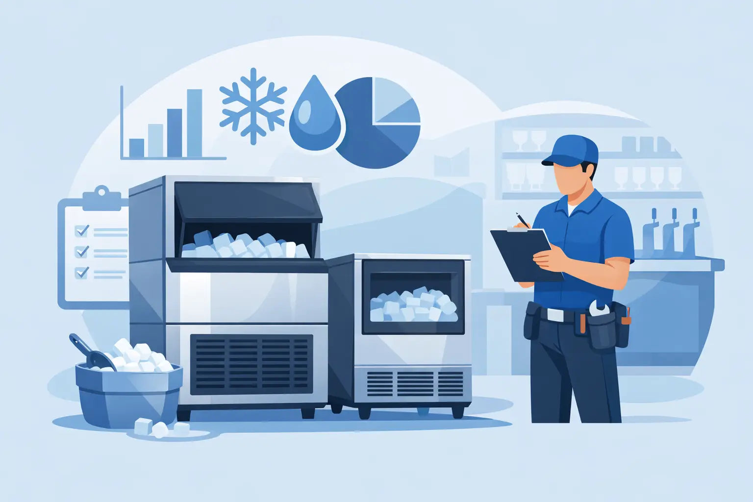 Commercial Ice Machine Sizing Guide for Service