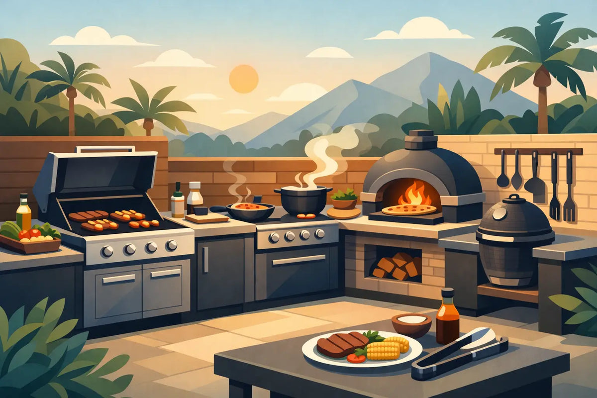 Outdoor Kitchens Built for Serious Cooking