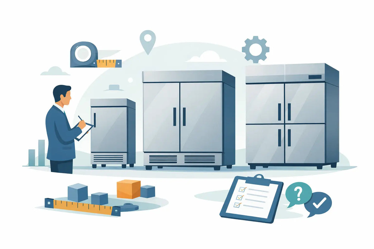 What Size Commercial Refrigerator Is Needed?