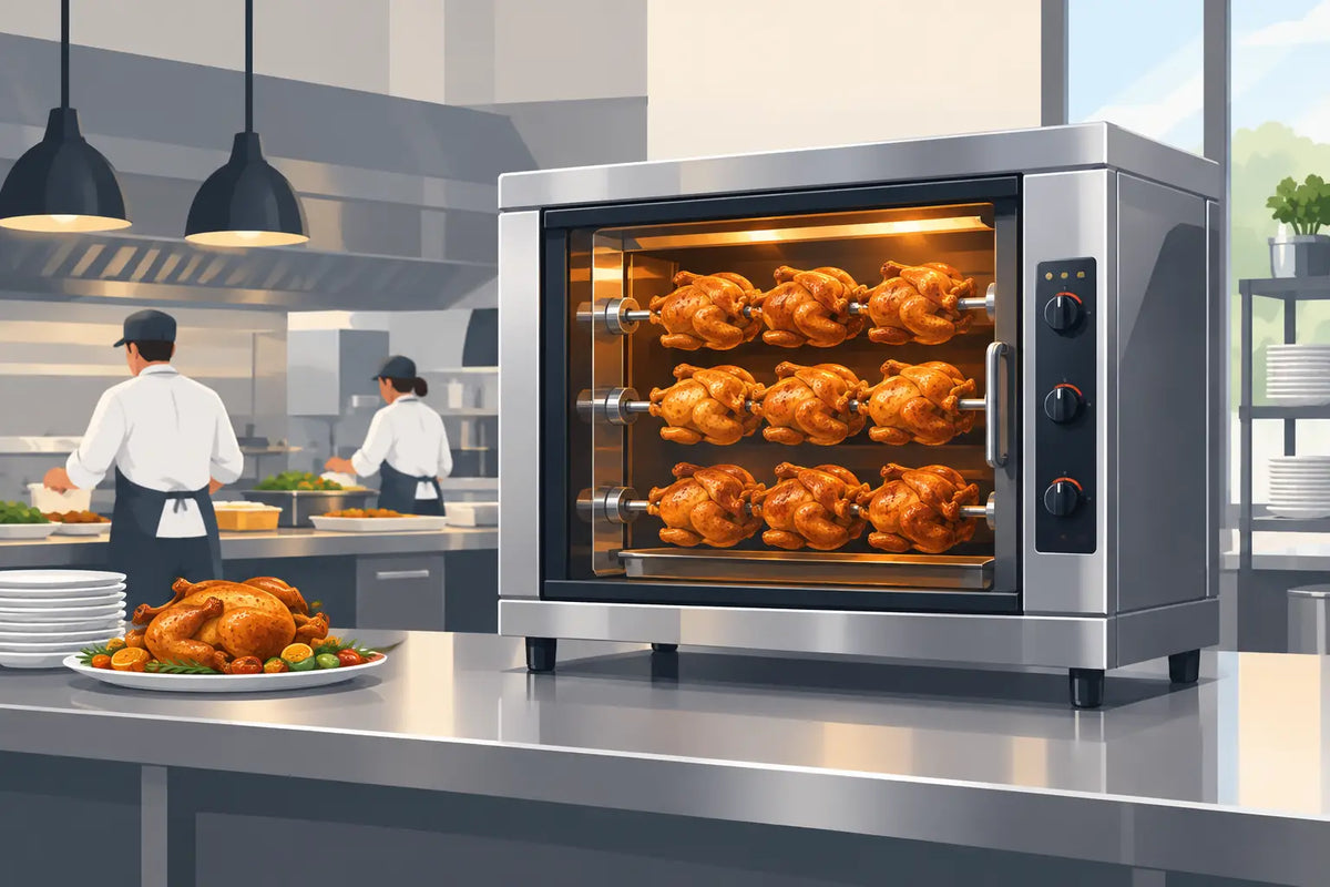 Commercial Rotisserie Built for the Rush
