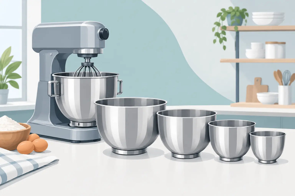 Commercial Mixer Bowl Capacity: Size It Right