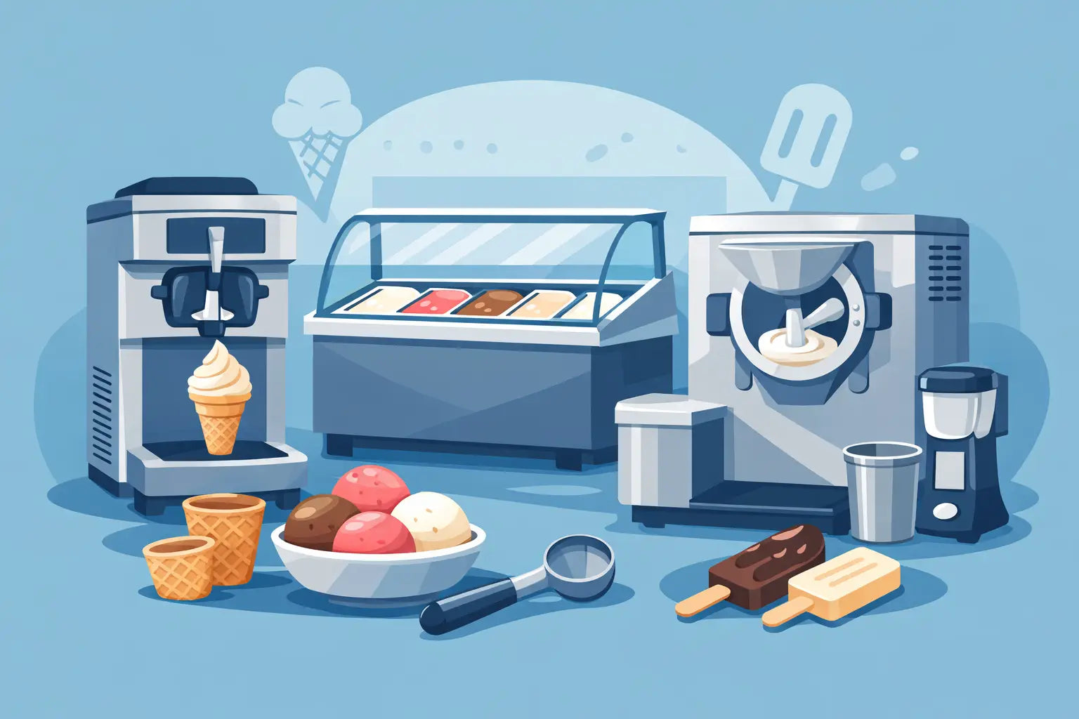 Choosing Commercial Ice Cream Equipment