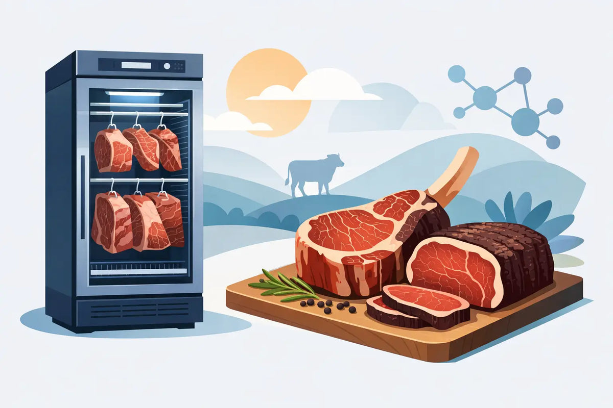 How a Dry Aging Cabinet Builds Better Beef