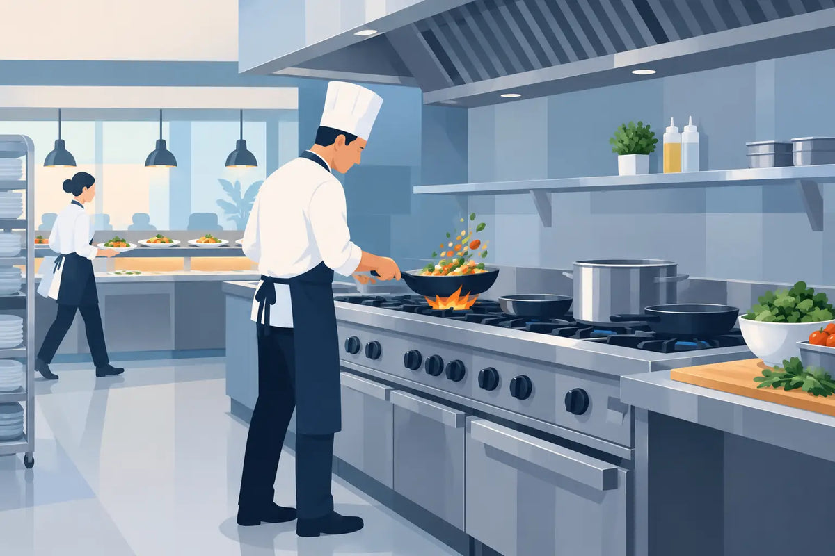 Restaurant Ranges That Set the Pace of Service