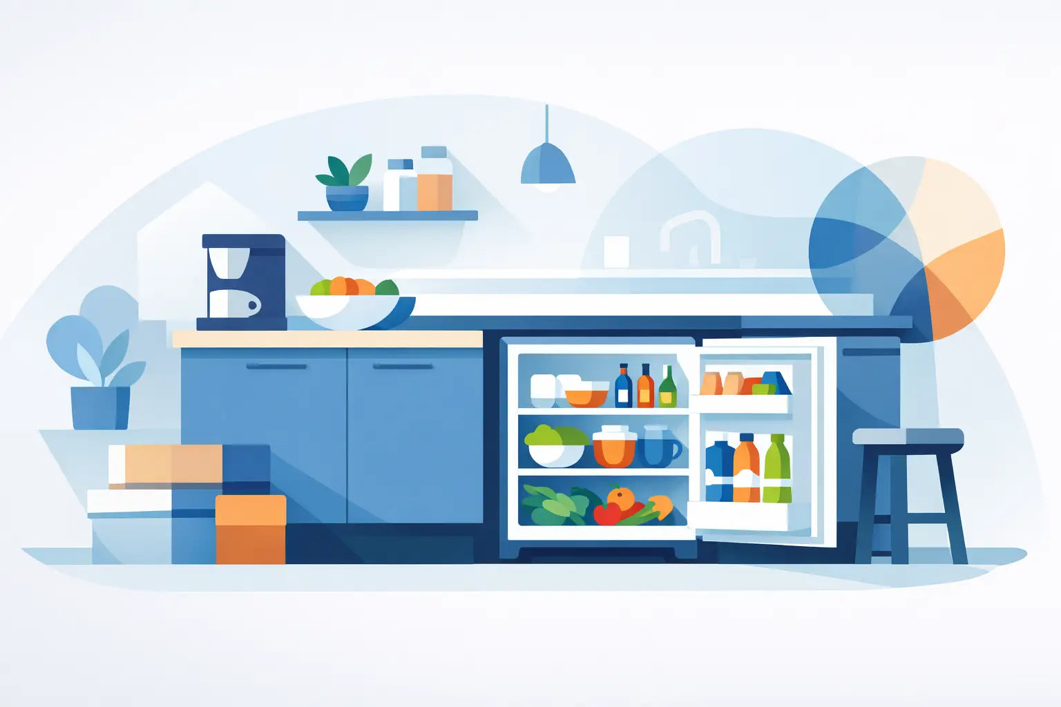 Undercounter Refrigerator Space Saving That Works