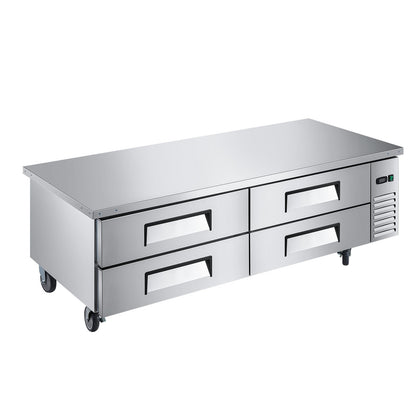 72 Inch Commercial Chef Base Refr